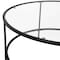 Flash Furniture Round Glass Coffee Table with Matte Black Frame NAN-JN-21750CT-BK-GG - alternate 10